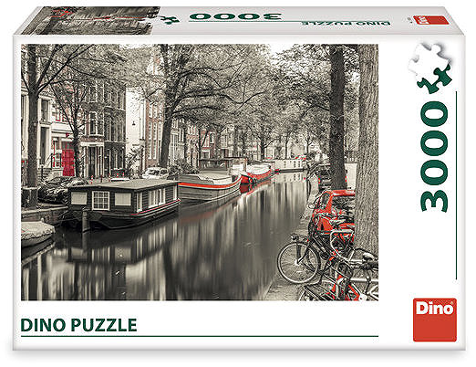 Puzzle Dino Amszterdami csatorna ...