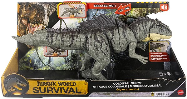 Figura Mattel Jurassic World Survival Giganotosaurus ...