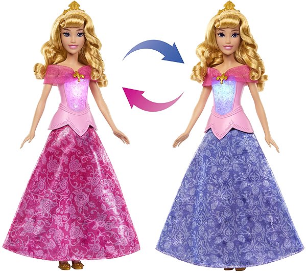Puppe Disney Princess Aurora mit Verwandlung ...