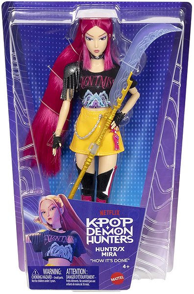 Puppe K-Pop Demon Hunters: Dämonenjägerin Mira ...
