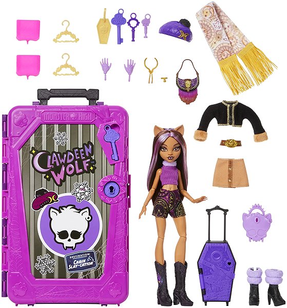 Puppe Monster High Skulltimate Secrets Destination Clawdeen ...