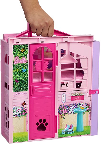 Puppenhaus Barbie Haus mit Puppe ...
