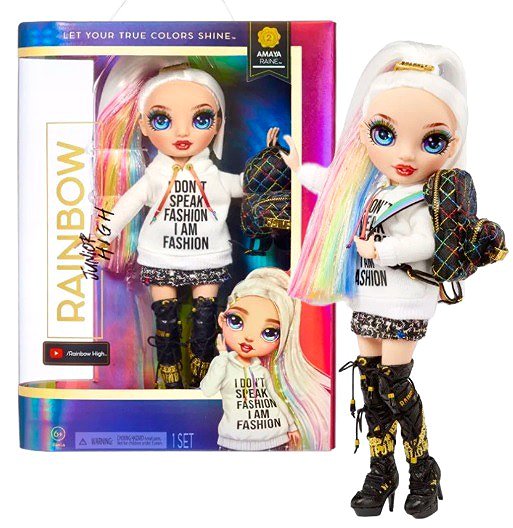 Játékbaba MGA Rainbow High Junior Fashion bébiszitter baba - Amaya ...