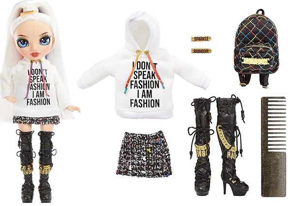 Játékbaba MGA Rainbow High Junior Fashion bébiszitter baba - Amaya ...