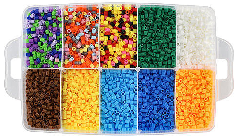 Bügelperlen Teddies Created Bügelperlen 8.000 Stk. ...
