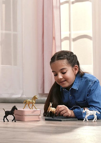 Figura Schleich CDU gyűjthető csikók - series 1, 70678 ...