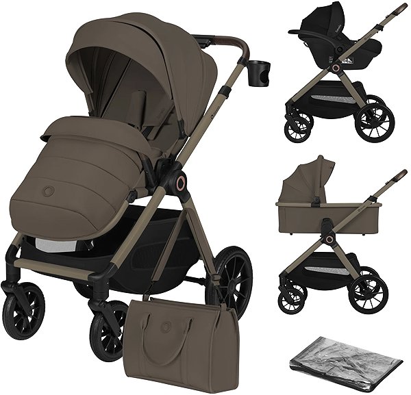Baby Buggy Lionelo Layla 3-in-1 Beige Taupe ...