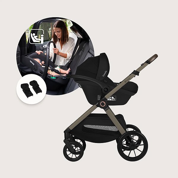Baby Buggy Lionelo Layla 3-in-1 Beige Taupe ...