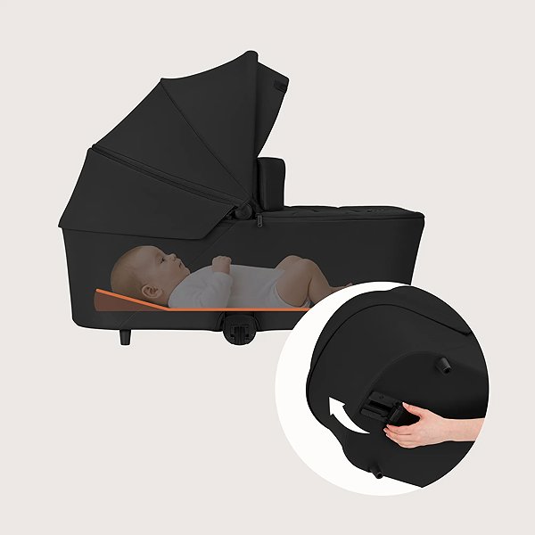 Baby Buggy Lionelo Carmine 3-in-1 Black Onyx ...