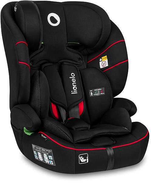 Gyerekülés Lionelo Levi i-Size, Sporty Black ...
