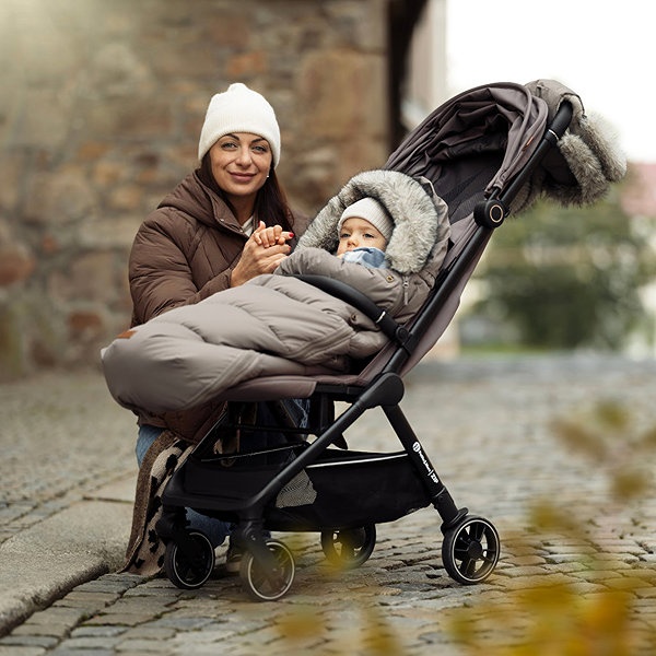 Babakocsi bundazsák PETITE&MARS Comfy 4in1, Rich Brown ...