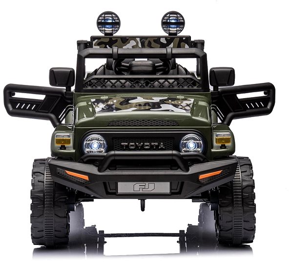 Dětské elektrické auto Toyota FJ Cruiser zelená ...
