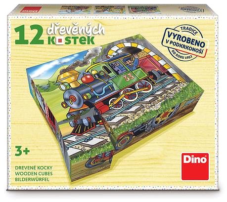 Wooden blocks Dino Machine .