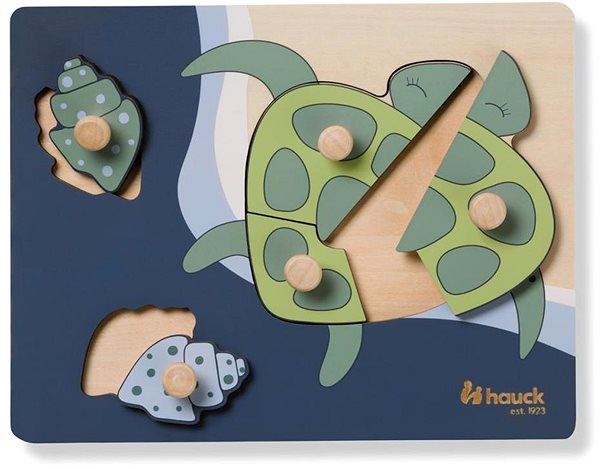 Kirakós játék Fa puzzle - Teknős ...