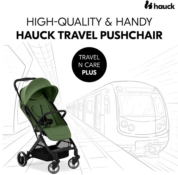 Kočík Hauck Travel N Care Plus Green ...