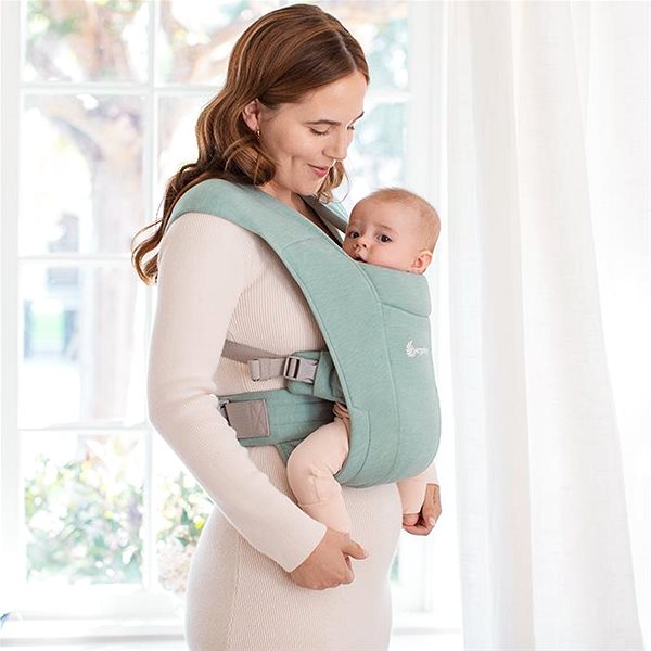 Nosič pre dieťa Ergobaby Embrace Soft Knit – Jade ...