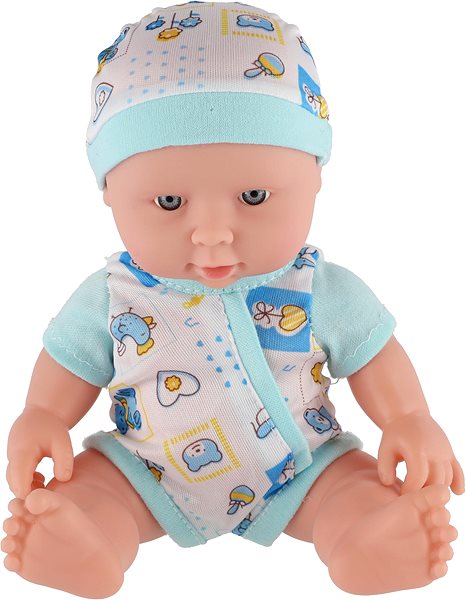 Játékbaba Teddies tömör testű baba hanggal ...