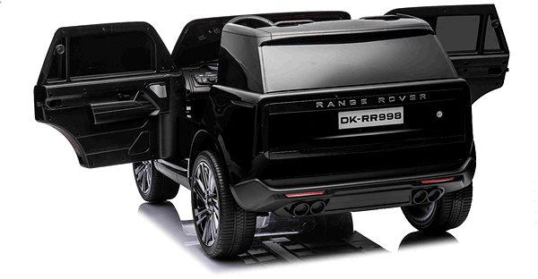 Kinder-Elektroauto Range Rover, schwarz ...