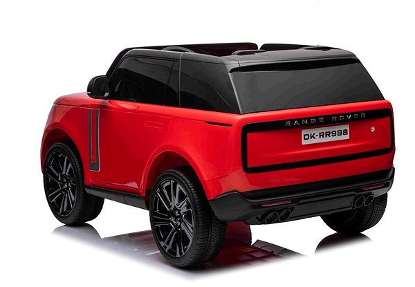 Elektrické auto pre deti Range Rover, červené ...
