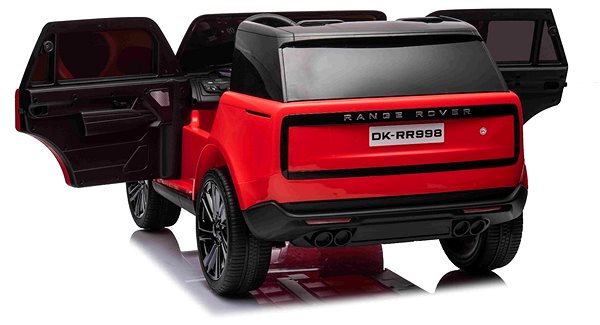 Elektrické auto pre deti Range Rover, červené ...