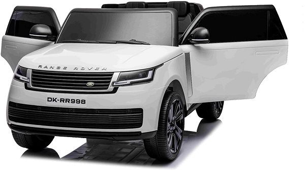 Elektrické auto pre deti Range Rover, biele ...