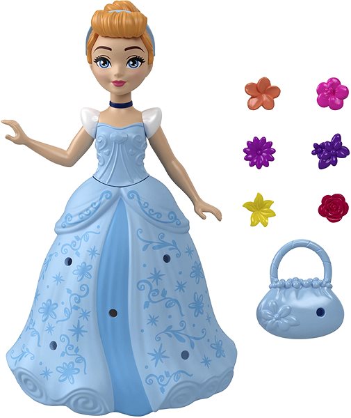 Puppe Disney Princess Püppchen mit Blumenschmuck ...