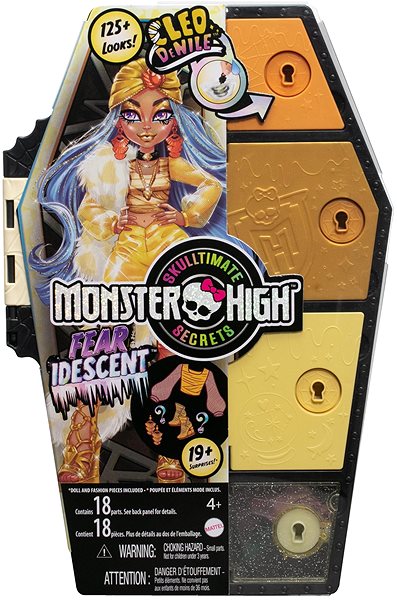 Játékbaba Monster High Skulltimate Secrets Játékbaba, 2. sorozat - Cleo ...