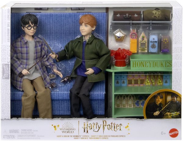 Panenka Harry Potter panenky Harry a Ron na cestě expresem do Bradavic ...