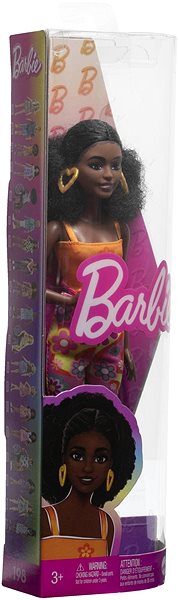 Játékbaba Barbie Modell - Virágos retró ...