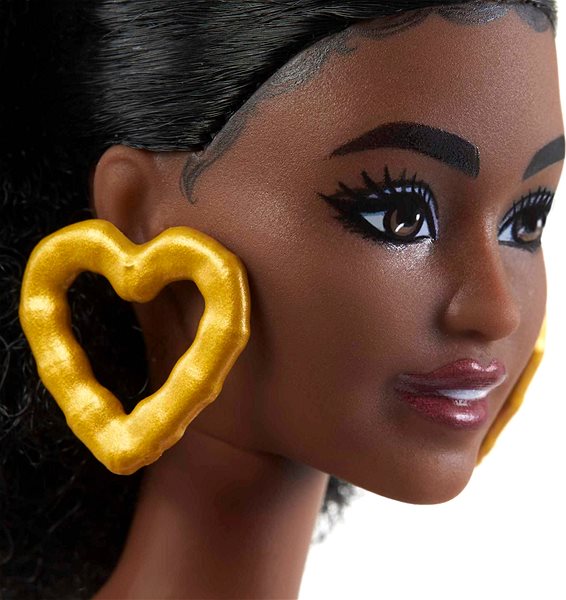 Játékbaba Barbie Modell - Virágos retró ...