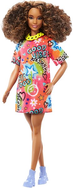 Játékbaba Barbie Modell - Oversized pólóruha ...