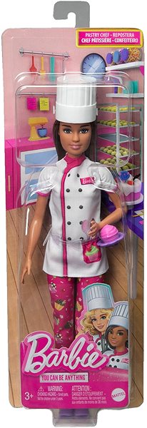 Bábika Barbie Prvé povolanie – Cukrárka ...