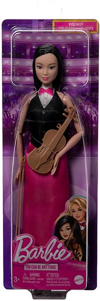 Játékbaba Barbie Karrier baba - Hegedűművész ...