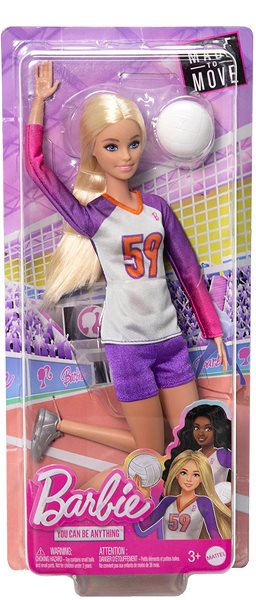 Bábika Barbie Športovkyňa – Volejbalistka ...