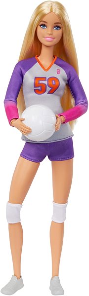 Játékbaba Barbie Sport baba - Röplabdázó ...