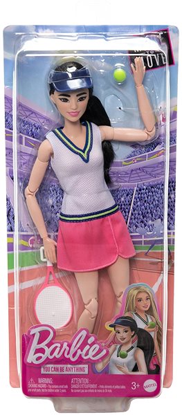 Játékbaba Barbie Sportolónő - Teniszező ...