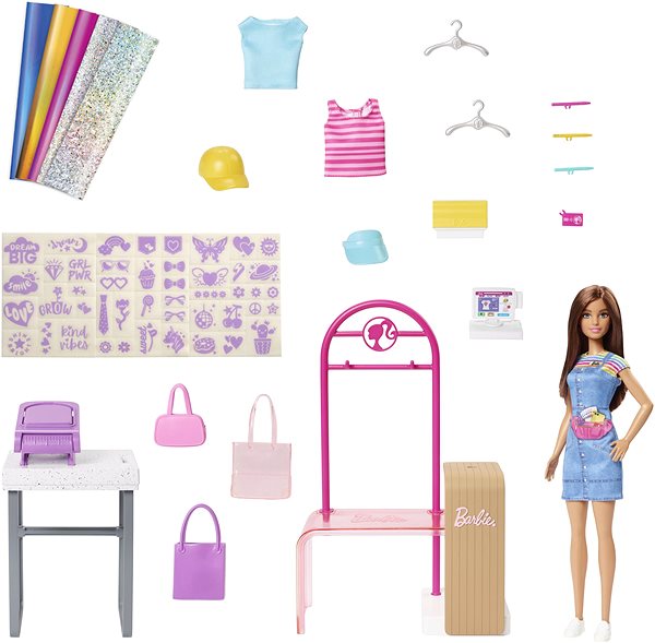 Puppe Barbie Fashion Designstudio mit Puppe ...