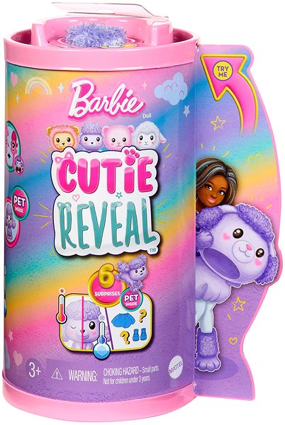 Bábika Barbie Cutie Reveal Chelsea pastelová edícia – Pudel ...