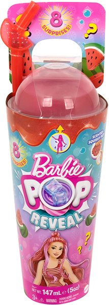 Játékbaba Barbie Pop Reveal Barbie Lédús gyümölcs - Dinnyés kása ...