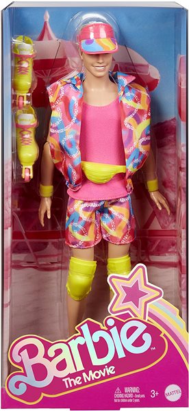 Játékbaba Barbie Görkorcsolyázó Ken filmes ruhában ...