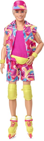 Játékbaba Barbie Görkorcsolyázó Ken filmes ruhában ...