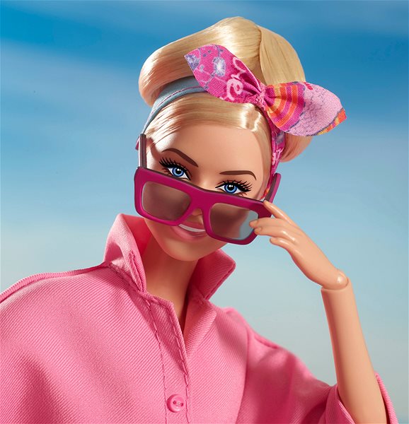 Puppe Barbie Barbie im rosa Film-Overall ...