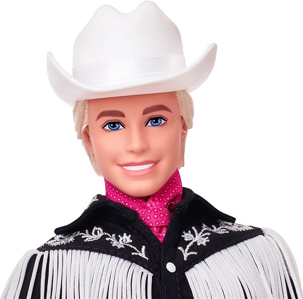 Játékbaba Barbie Ken western filmes ruhában ...