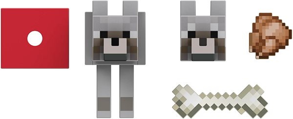 Figur Minecraft Diamant Level - Wolf ...