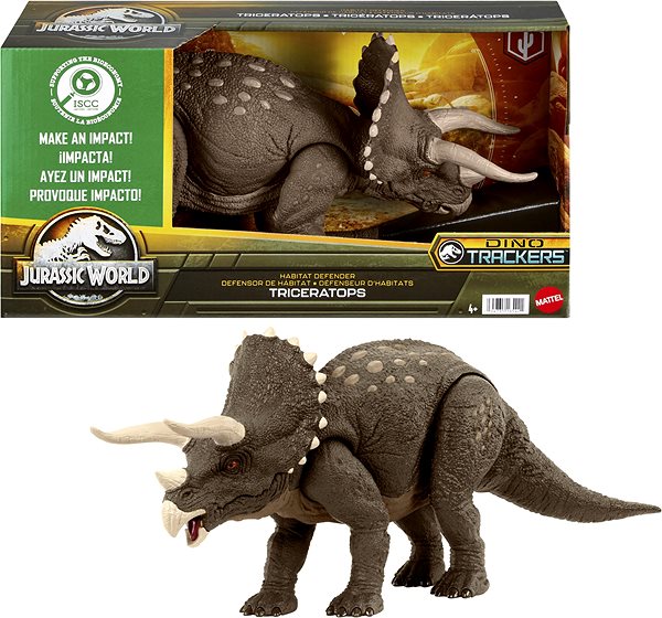 Figúrka Jurassic World Obranca Triceratops ...