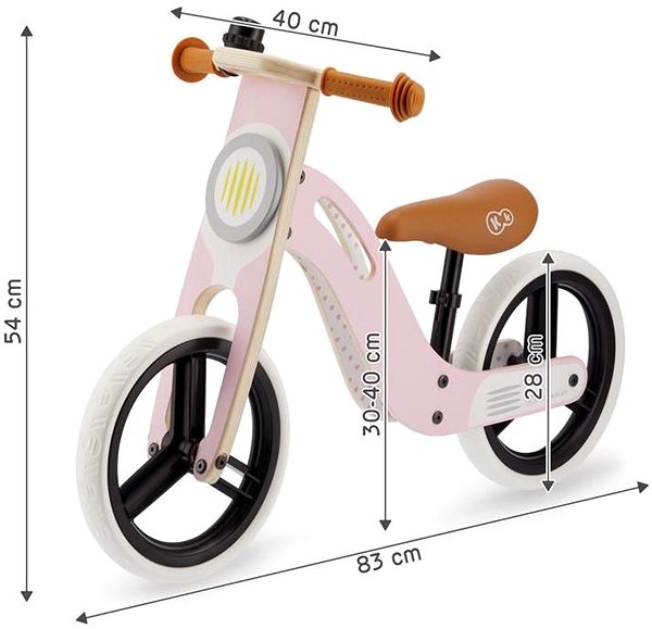 Futókerékpár Kinderkraft Uniq Pink ...