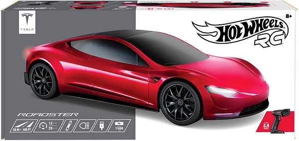 Ferngesteuertes Auto Hot Wheels RC Tesla Roadster 1:10 ...