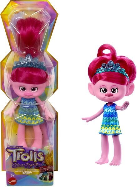 Játékbaba Trolls Játékbaba - Poppy ...