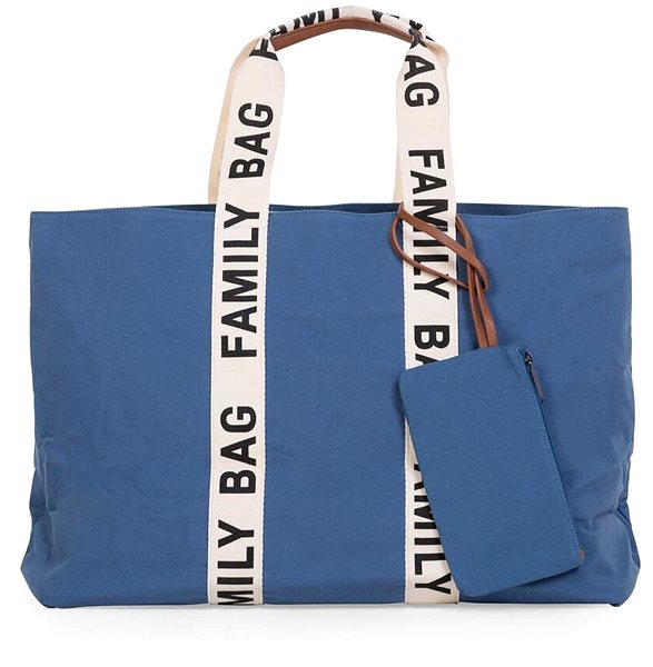 Cestovná taška CHILDHOME Family Bag Canvas Indigo ...