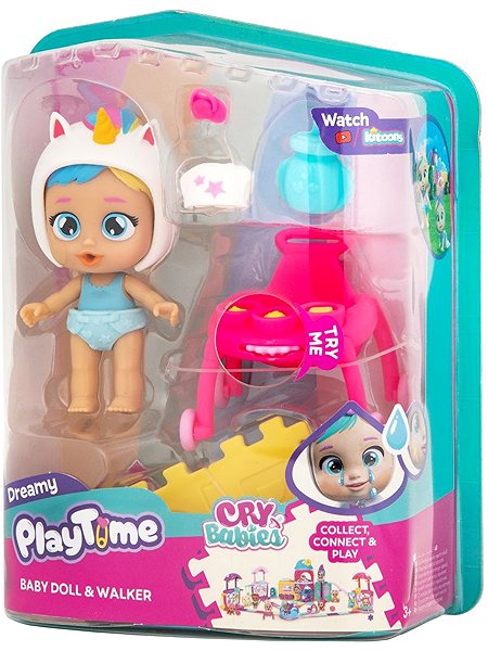 Cry Babies Playtime Walker Dreamy doll.